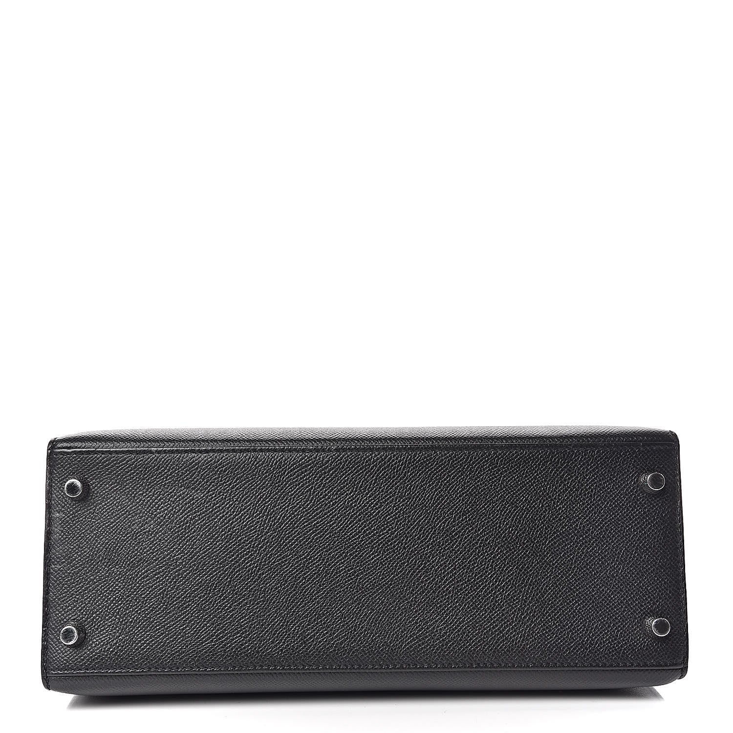 Hermes Epsom Kelly Sellier 28 Black 7 of 36
