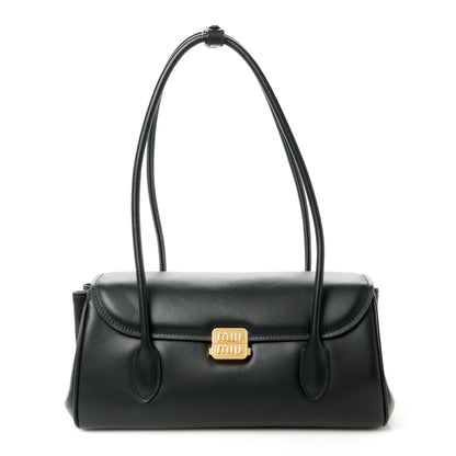 Miu Miu Nappa Padded Shoulder Bag Black 1 of 10