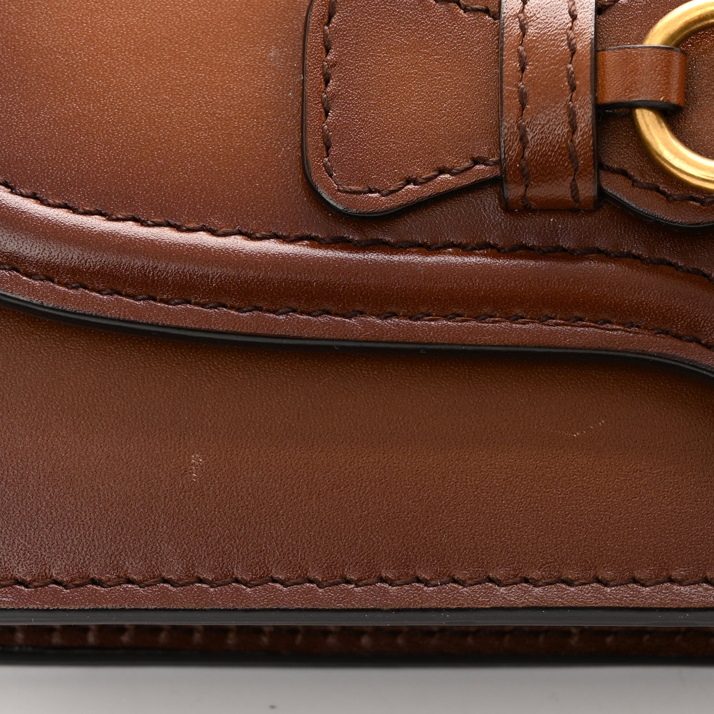 Calfskin Lady Web Convertible Wallet Cuir