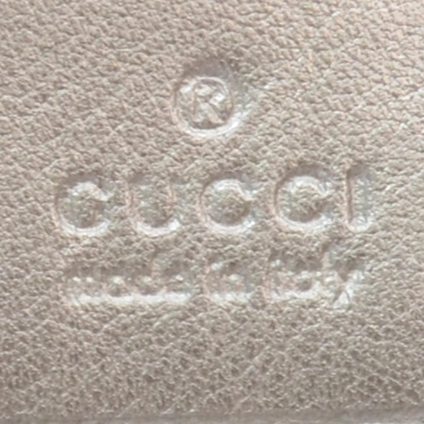 Guccissima New Britt Continental Snap Wallet Silver