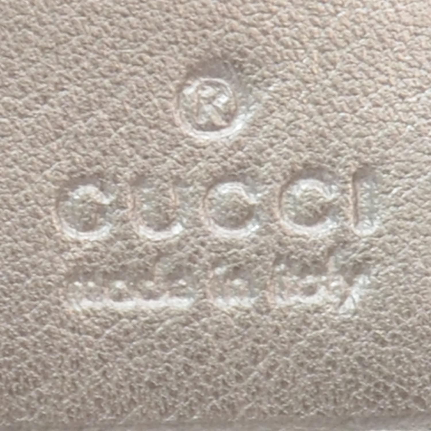 Gucci Guccissima New Britt Continental Snap Wallet Silver 8 of 10