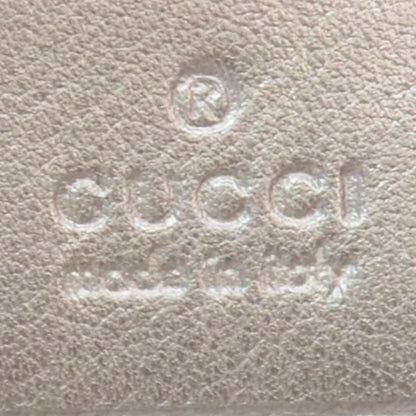 Gucci Guccissima New Britt Continental Snap Wallet Silver 8 of 10