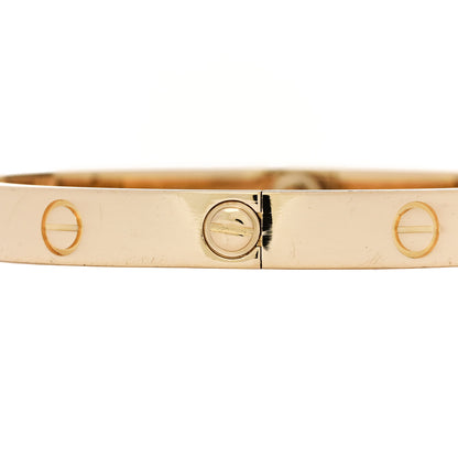 Cartier 18K Yellow Gold LOVE Bracelet 17 4 of 9