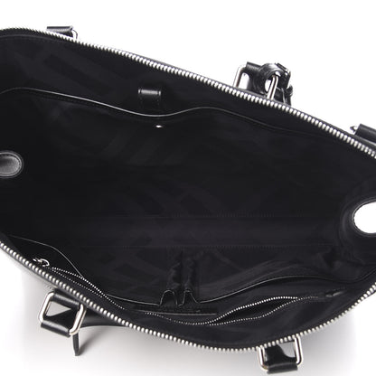 Burberry Textured Calfskin Bermondsey Business Briefcase Black 6 of 12