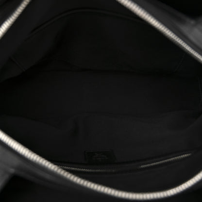 MCM Calfskin Ottomar Monogram Essential Hobo Black 5 of 10