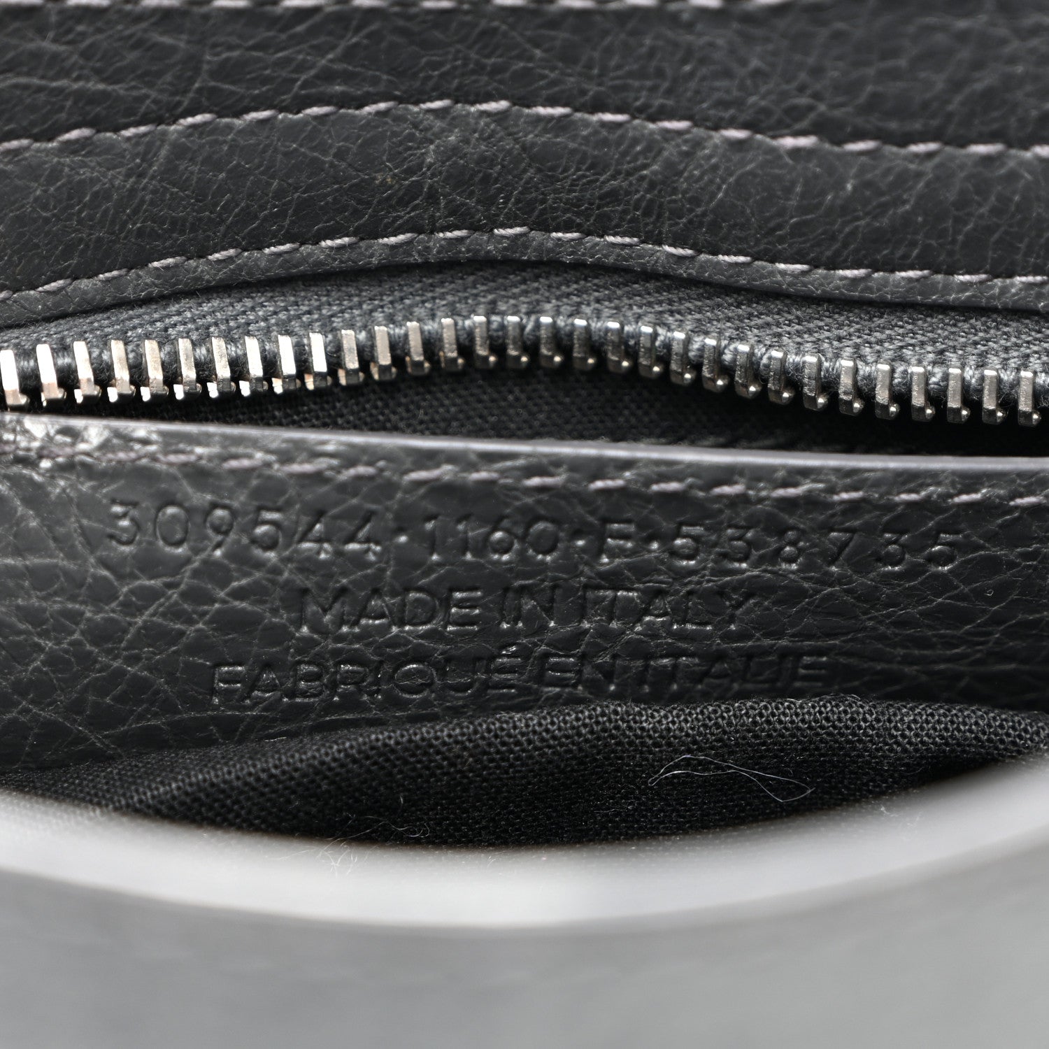 Balenciaga Agneau Giant 12 Silver Hardware Mini City Gris Fossile 8 of 11