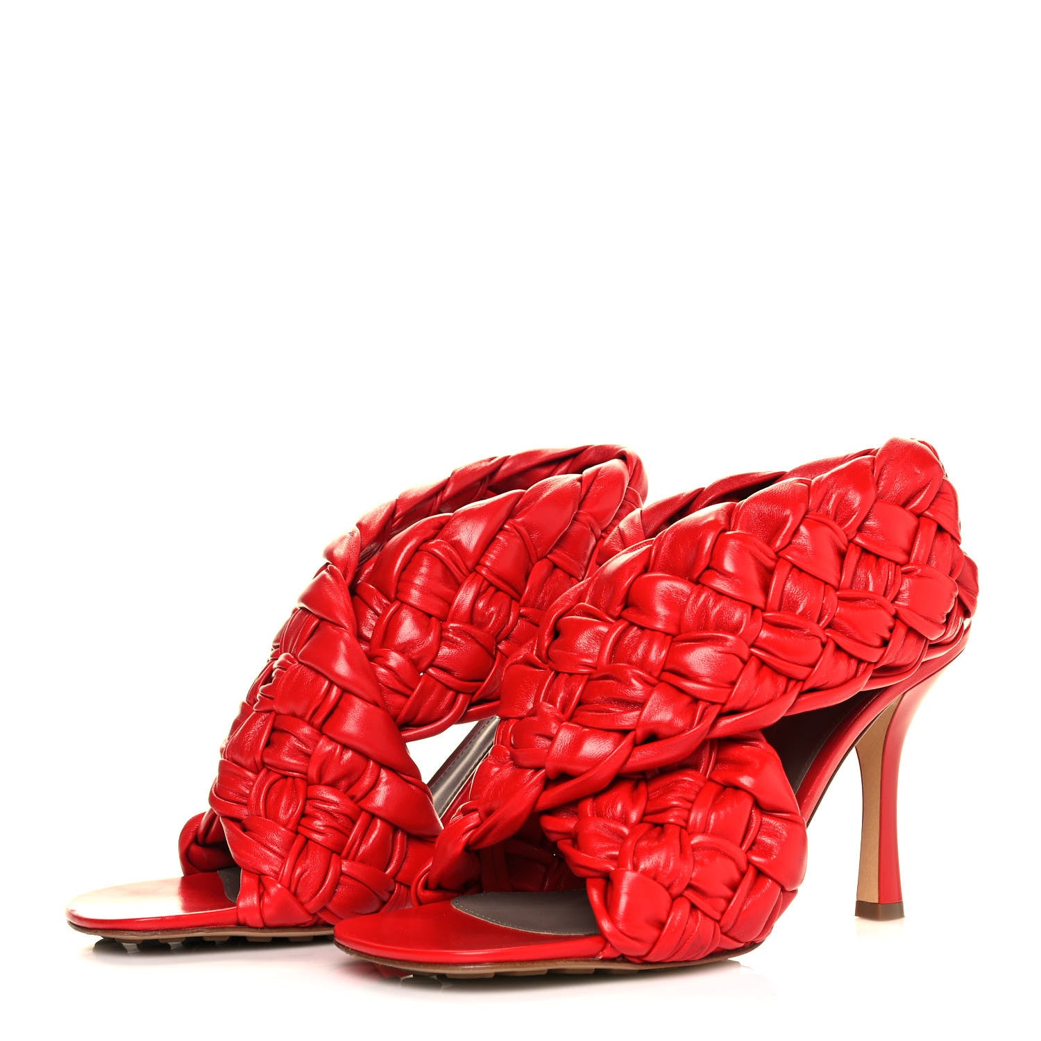 Bottega Veneta Shiny Nappa Intrecciato The Board Sandals 40 Nail Polish 3 of 9
