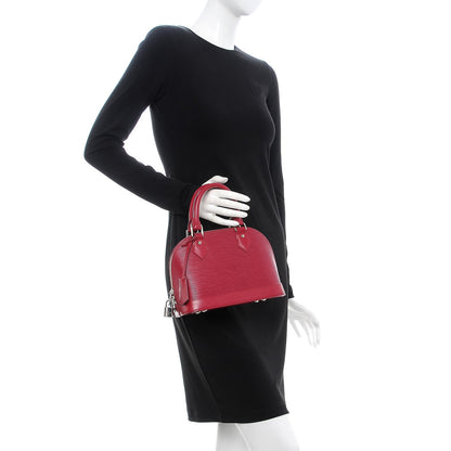 Louis Vuitton Epi Alma BB Fuchsia 3 of 7