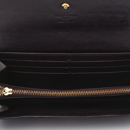Louis Vuitton Vernis Sarah Wallet Rouge Fauviste 4 of 5