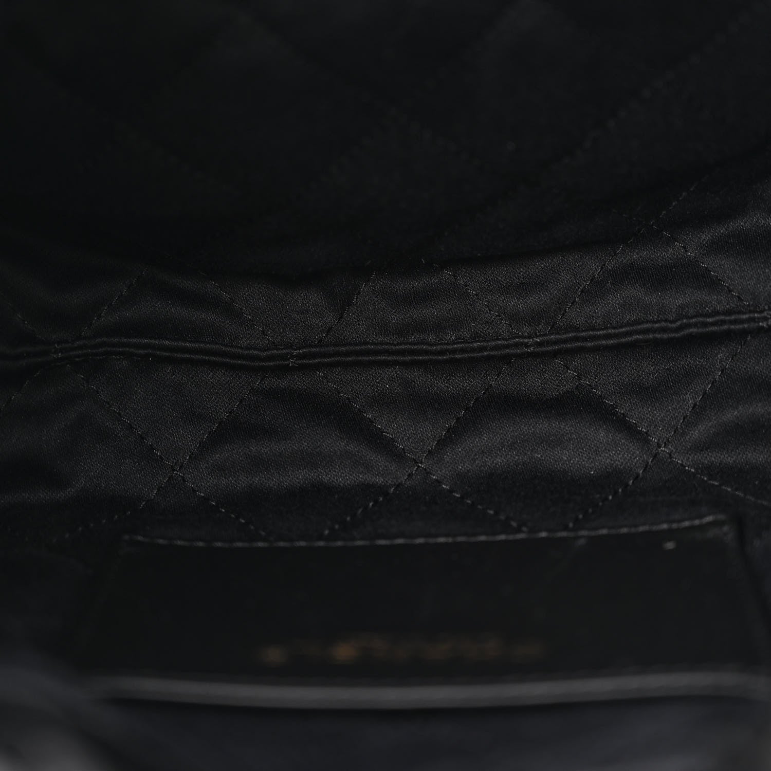 Chanel Shiny Calfskin Quilted Mini Chanel 22 Black 5 of 11