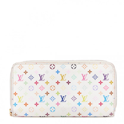 Louis Vuitton Monogram Multicolor Zippy Wallet White Eglantine 1 of 7