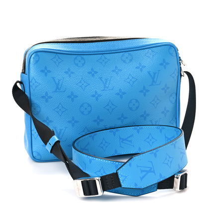 Louis Vuitton Taigarama Outdoor Messenger Blue Lagoon 2 of 7