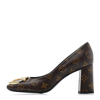 Louis Vuitton Monogram Madeleine Pumps 38 1 of 4