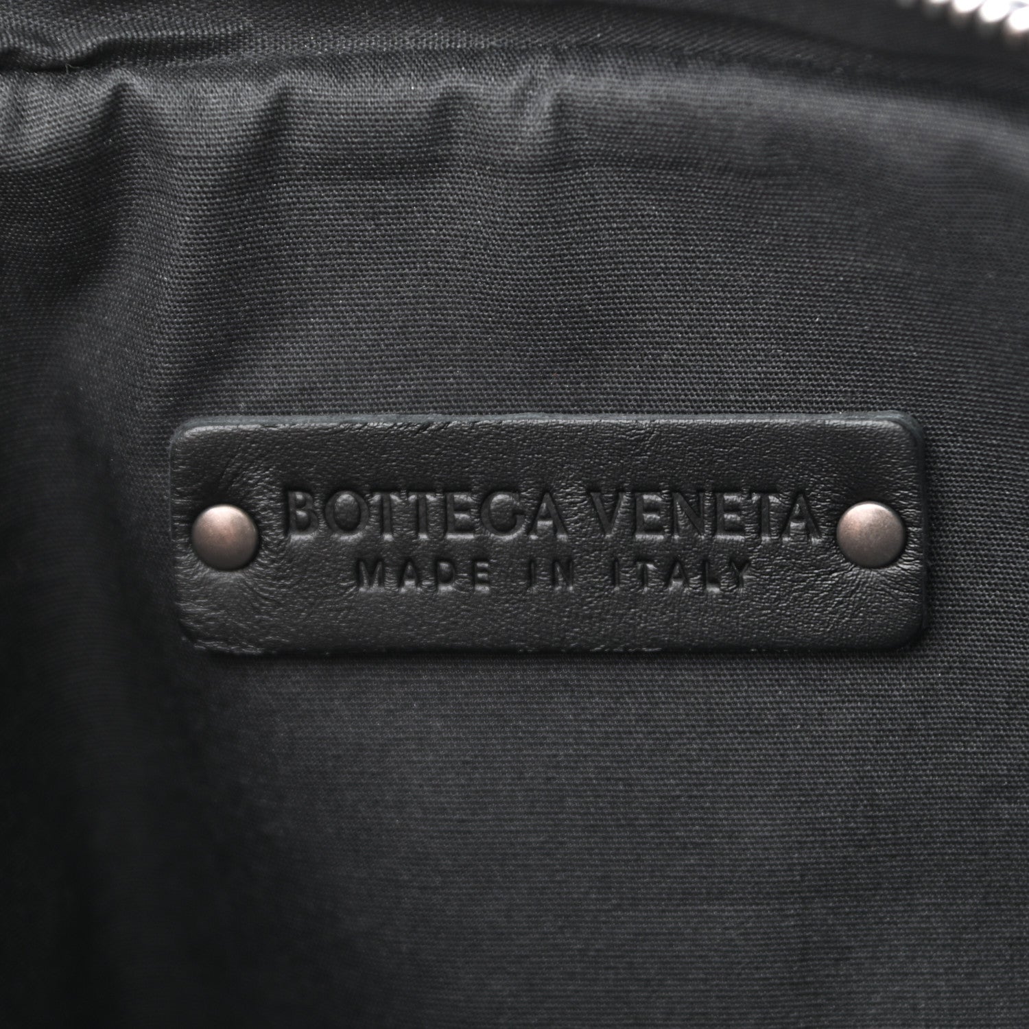 Bottega Veneta Nappa Intrecciato Messenger Bag Black 7 of 11