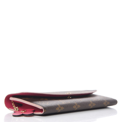 Louis Vuitton Monogram Bloom Flower Emilie Wallet 4 of 13