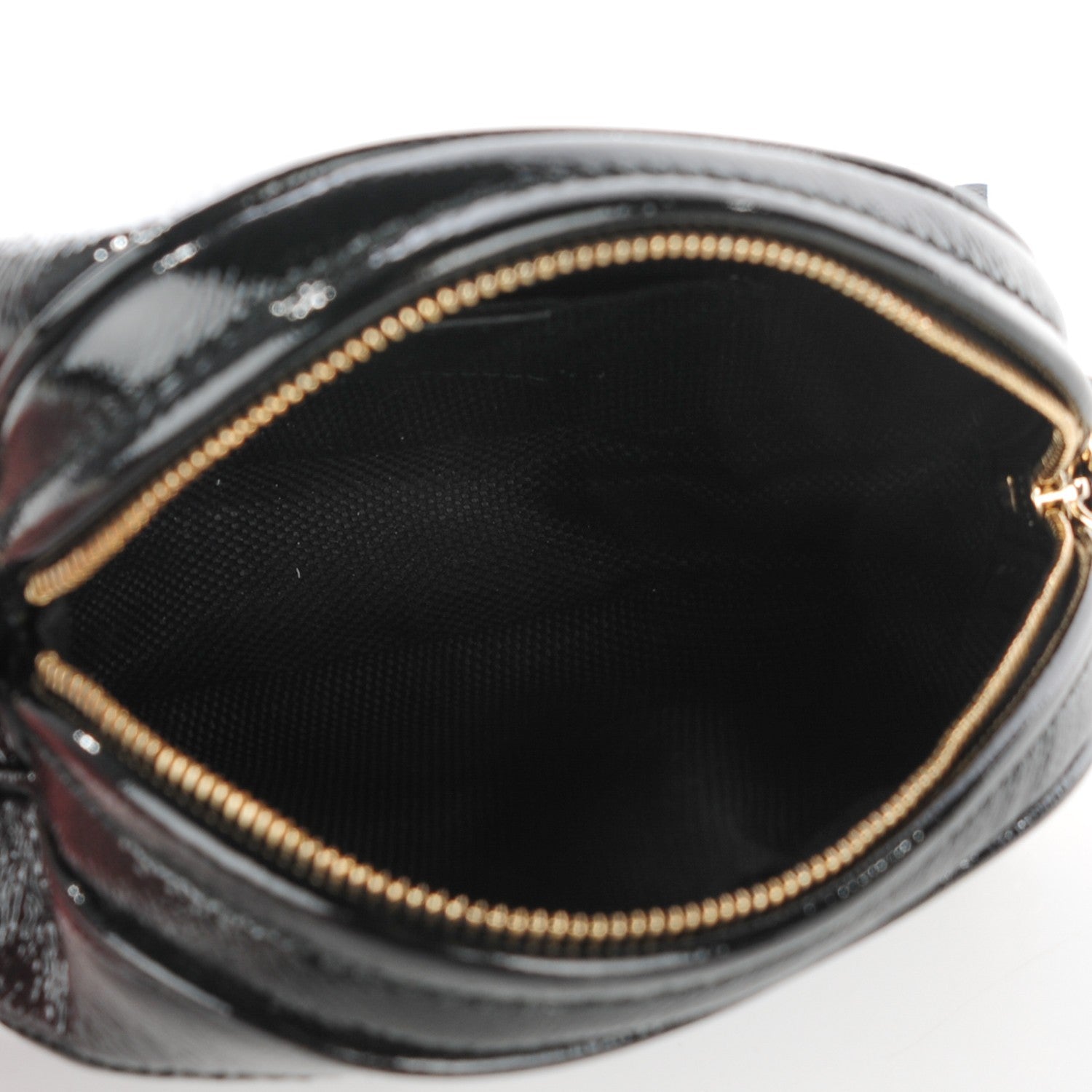 Gucci Patent Mini Soho Chain Bag Black 5 of 7