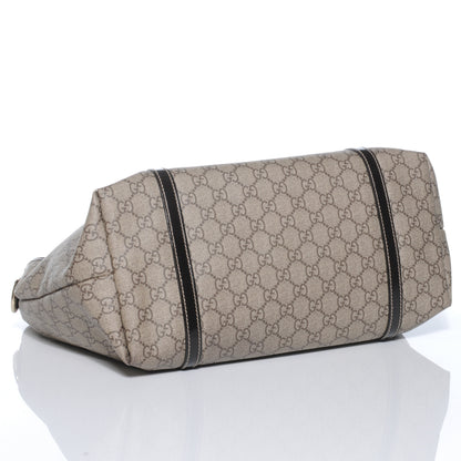 Gucci GG Plus Monogram Tattoo Heart Medium Joy Tote Ebony 4 of 8