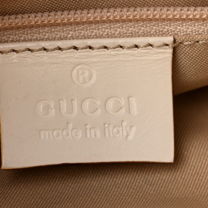 Gucci Monogram Web Small Jackie O Hobo White Grey 6 of 11