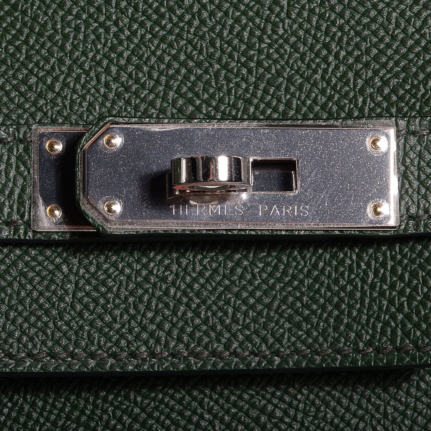Epsom Birkin 35 Vert Anglais