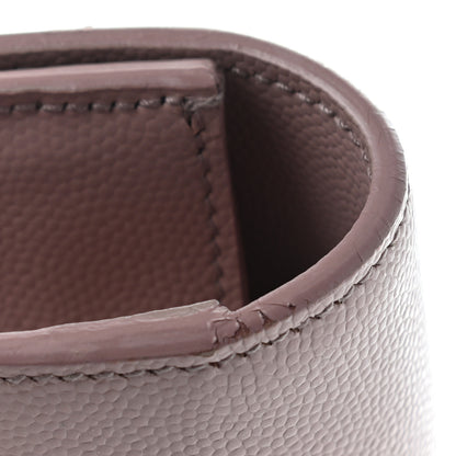 Saint Laurent Grain De Poudre Classic Kate Monogram Clutch Pale Pink 10 of 11