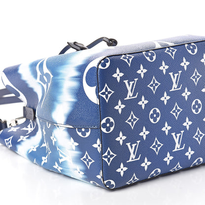 Louis Vuitton Monogram Escale Neonoe MM Blue 7 of 10