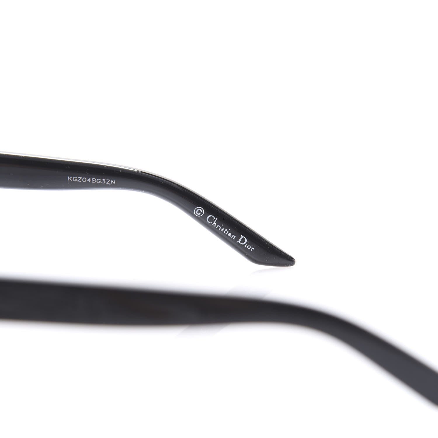 Christian Dior Acetate Diorific Sunglasses Black 6 of 8
