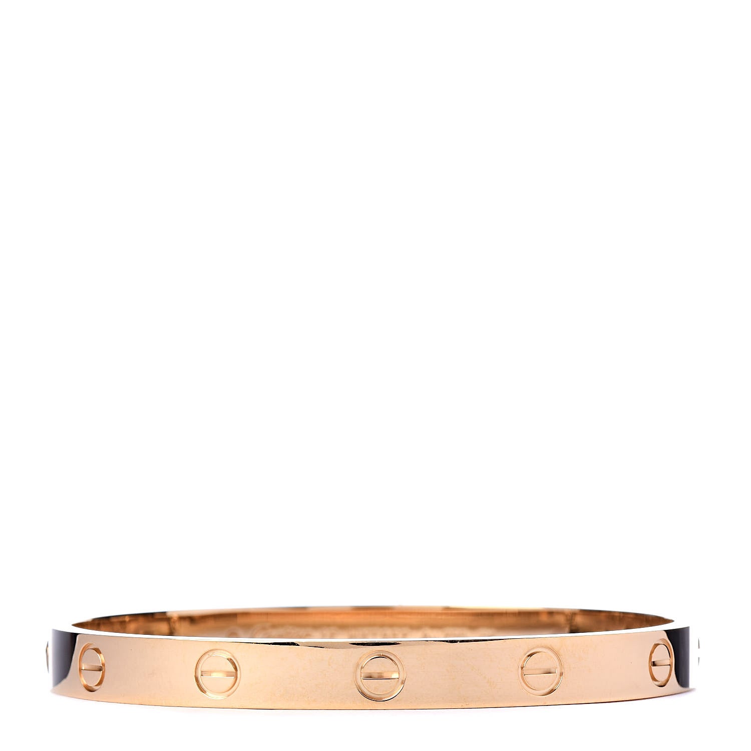 Cartier 18K Yellow Gold LOVE Bracelet 17 1 of 7