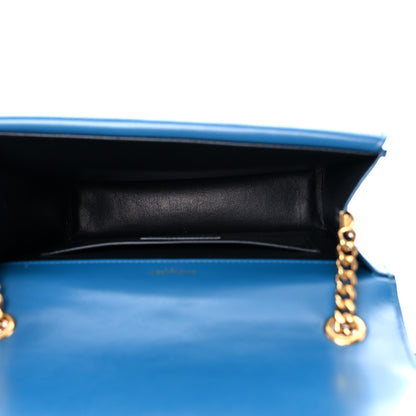 Saint Laurent Smooth Calfskin Monogram Medium Sulpice Shoulder Bag Deep Sea 5 of 12