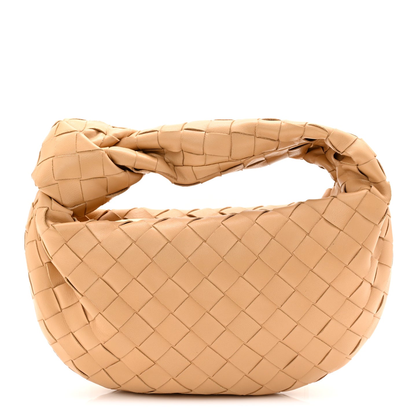 Nappa Intrecciato Mini Jodie Almond