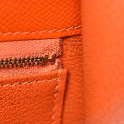 Hermes Epsom Kelly Sellier 35 Orange 18 of 37