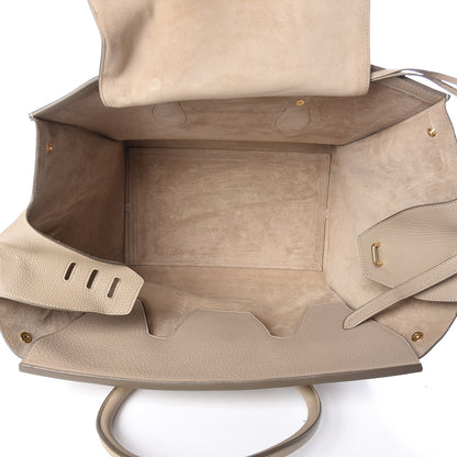 Celine Crisped Calfskin Medium Tie Knot Tote Light Taupe 6 of 14