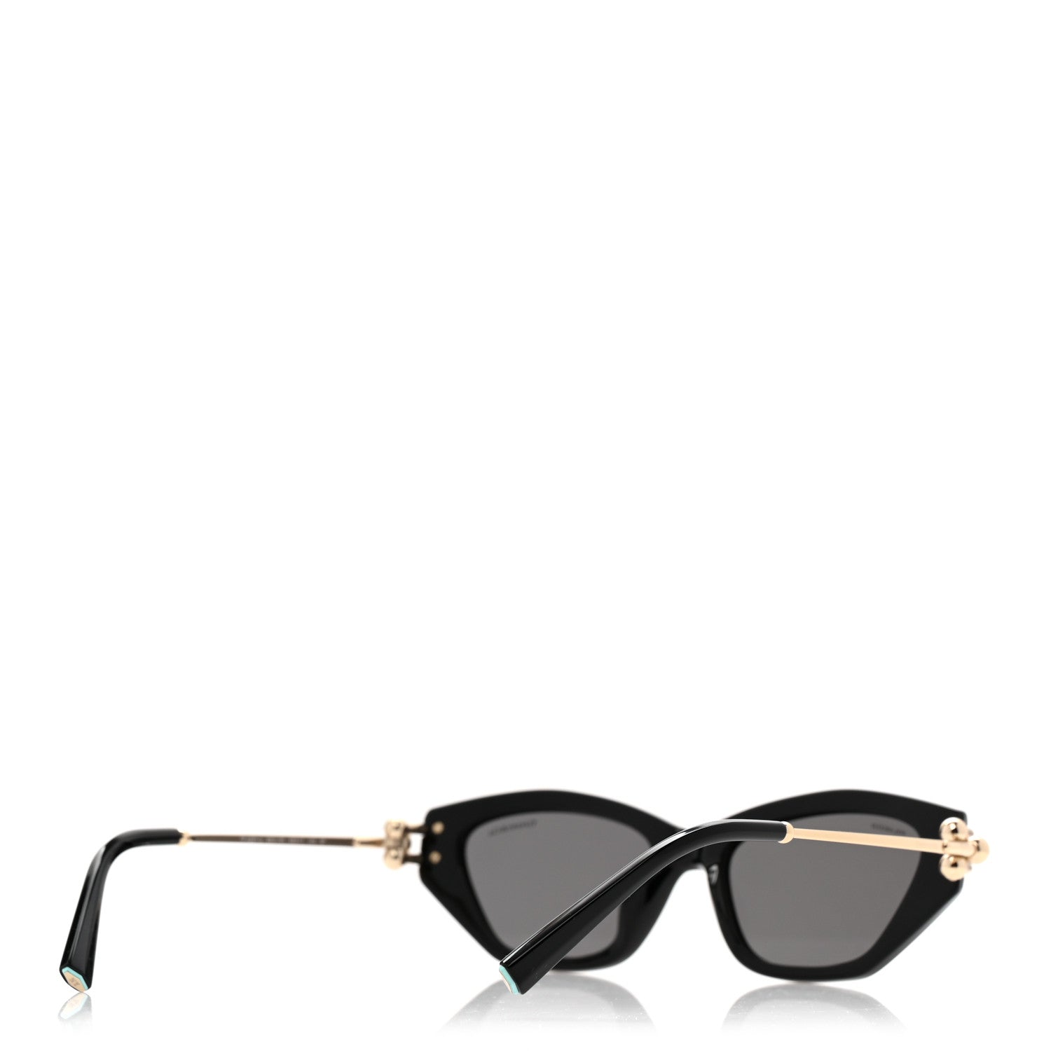 Tiffany Acetate HardWear Cat Eye Sunglasses TF4231U Black 4 of 9