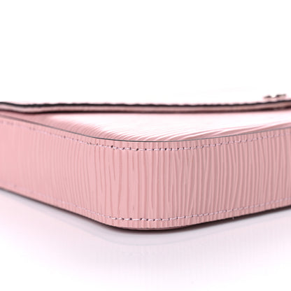Louis Vuitton Epi Pochette Felicie Rose Ballerine 9 of 10