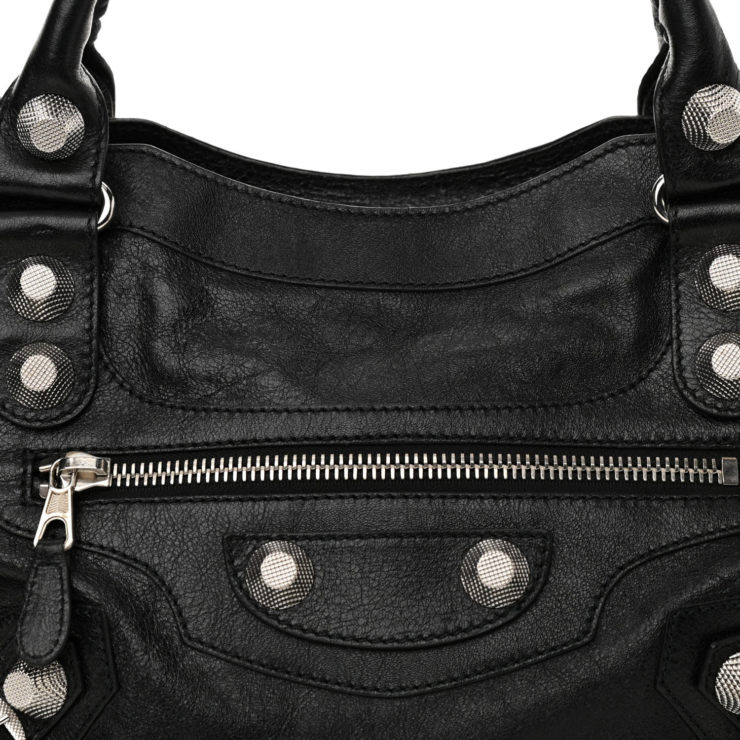 Balenciaga Agneau Giant 21 Silver Hardware City Black 8 of 10