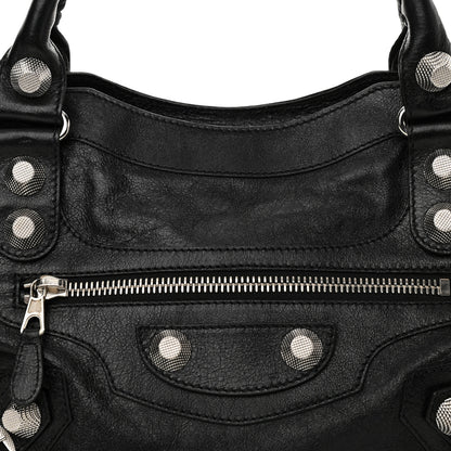 Balenciaga Agneau Giant 21 Silver Hardware City Black 8 of 10