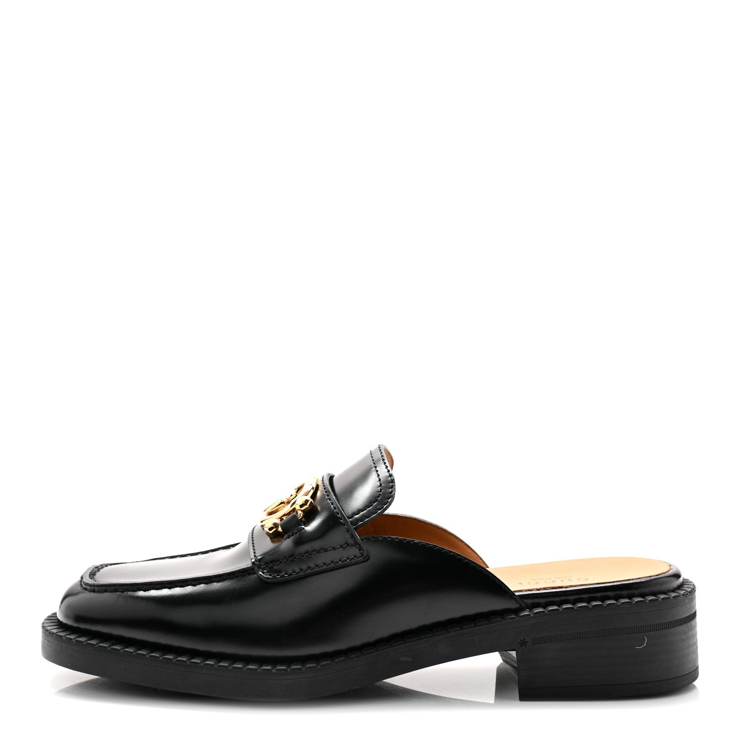 Gucci Spice Lux Womens Interlocking G Slippers 40 Black 1 of 10