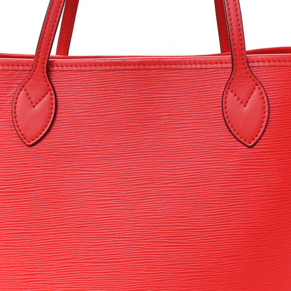 Louis Vuitton Epi Neverfull MM Coquelicot 8 of 10