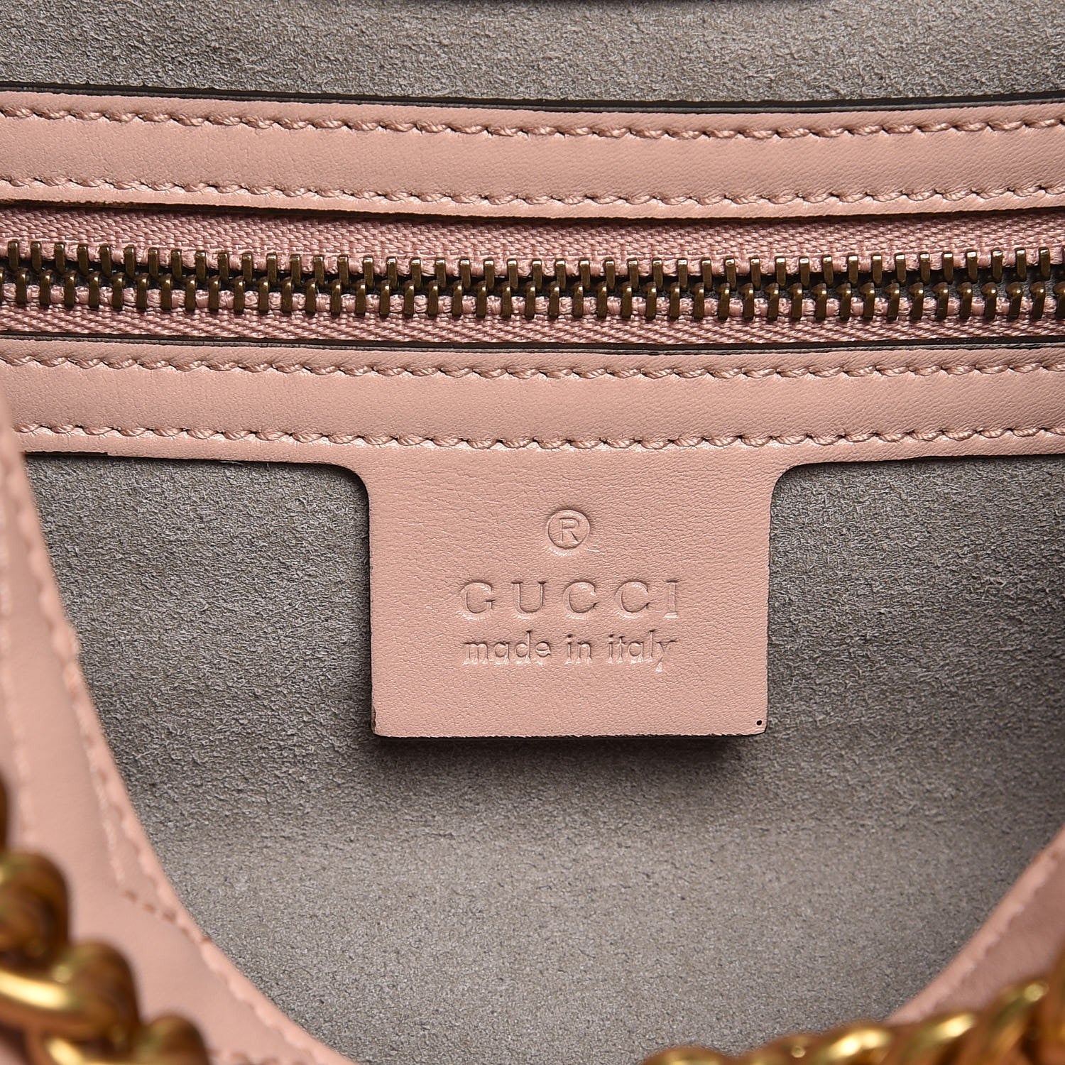 Gucci Calfskin Matelasse Medium GG Marmont Shoulder Tote Bag Perfect Pink 6 of 8