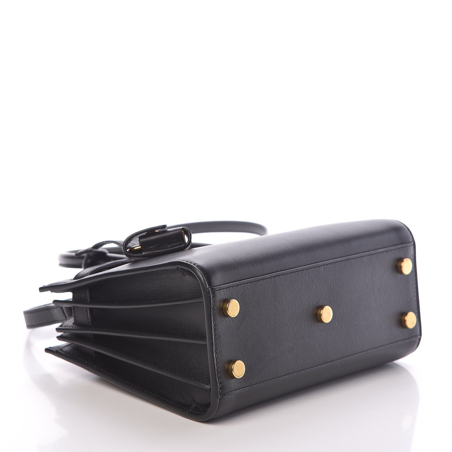 Saint Laurent Calfskin Nano Sac De Jour Black 4 of 9