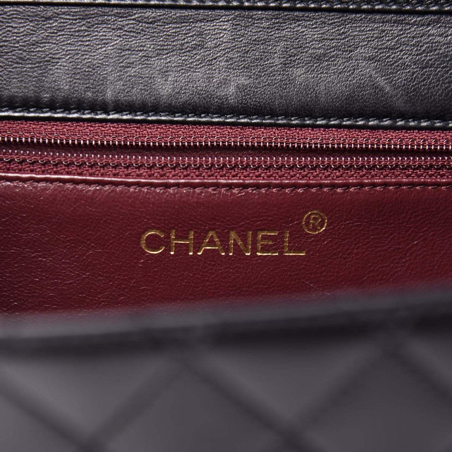 Lambskin Quilted Small Single Flap Black