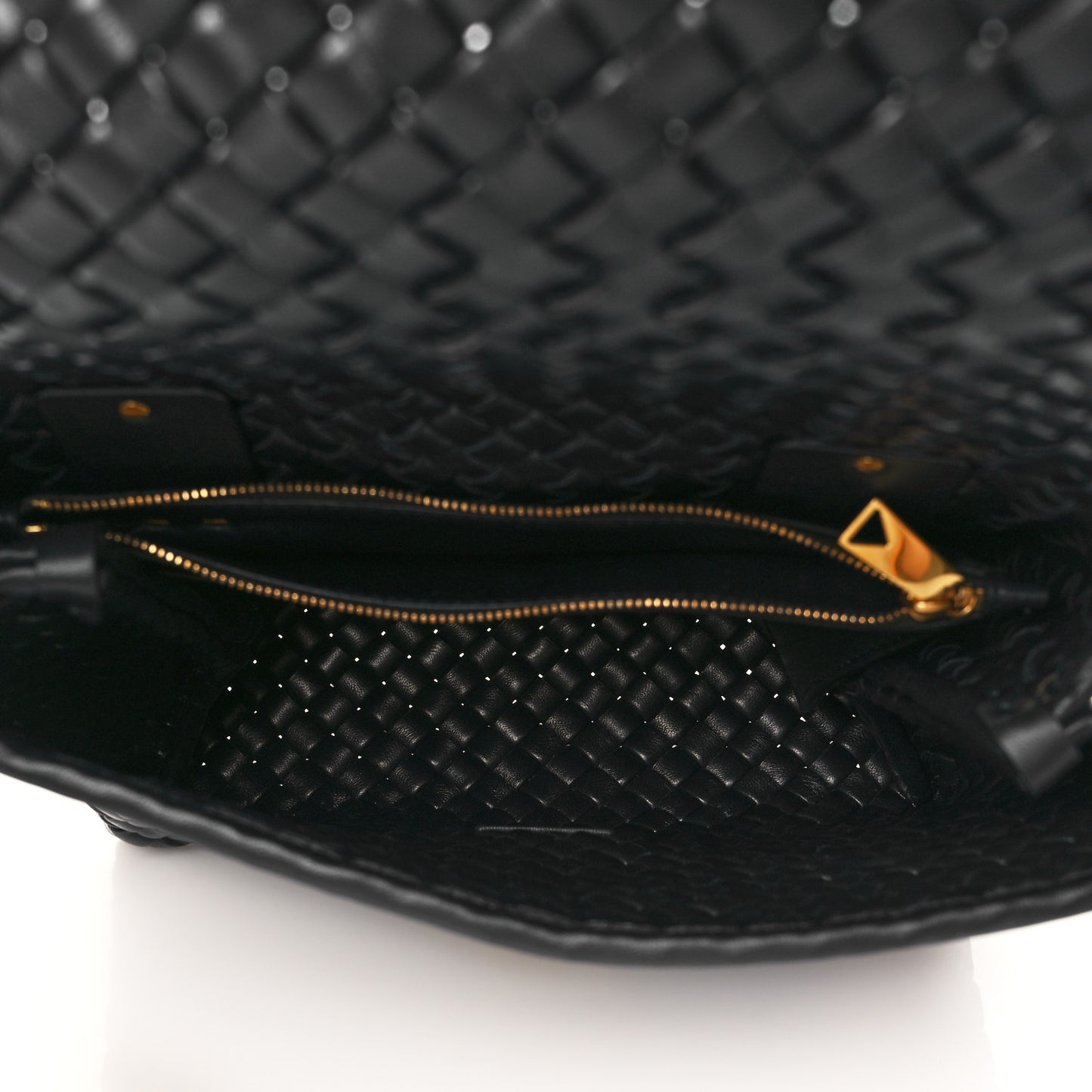 Nappa Intrecciato Patti Top Handle Bag Space