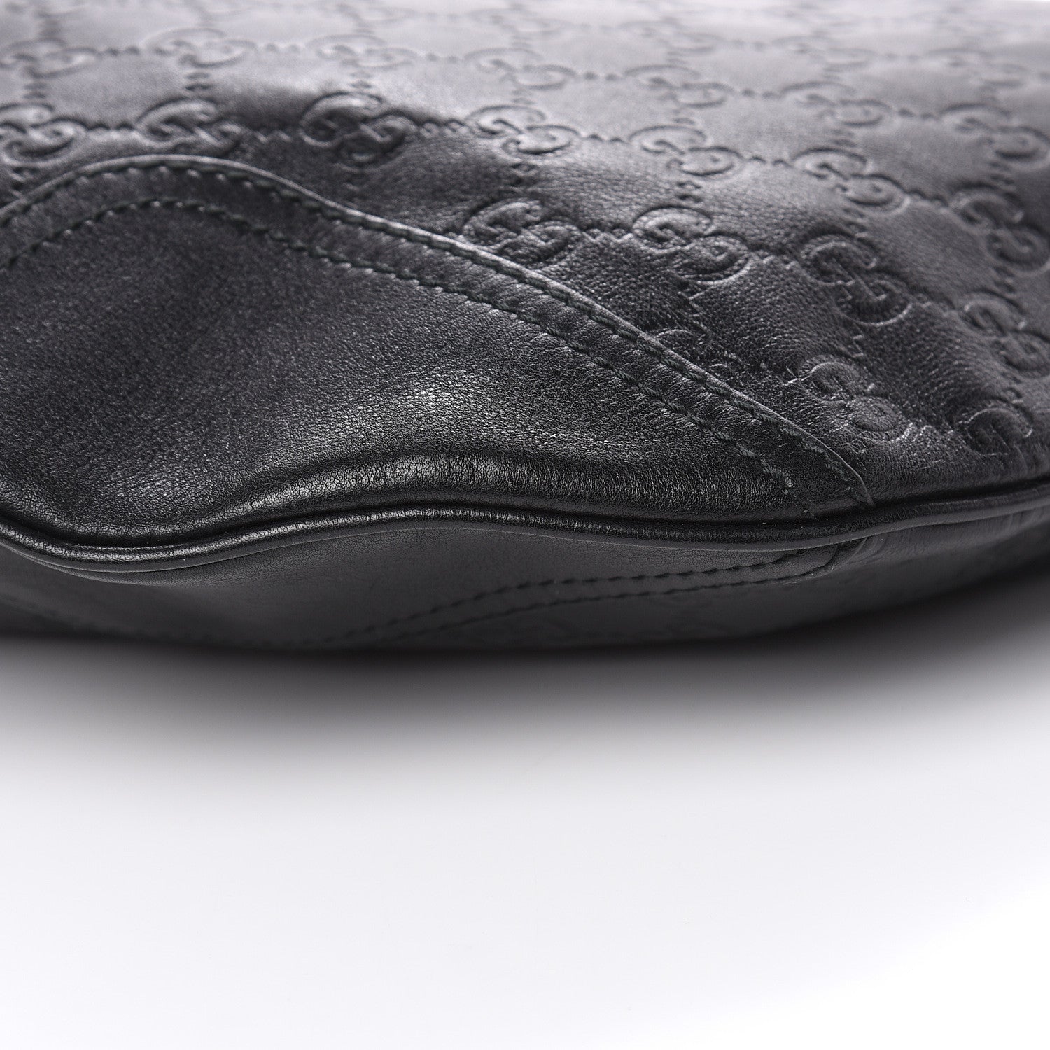 Gucci Guccissima Large Princy Hobo Black 11 of 13