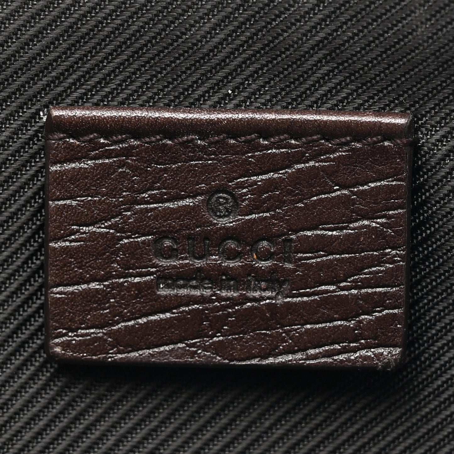 Monogram Web Boat Pochette Brown
