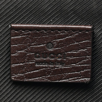 Gucci Monogram Web Boat Pochette Brown 6 of 15