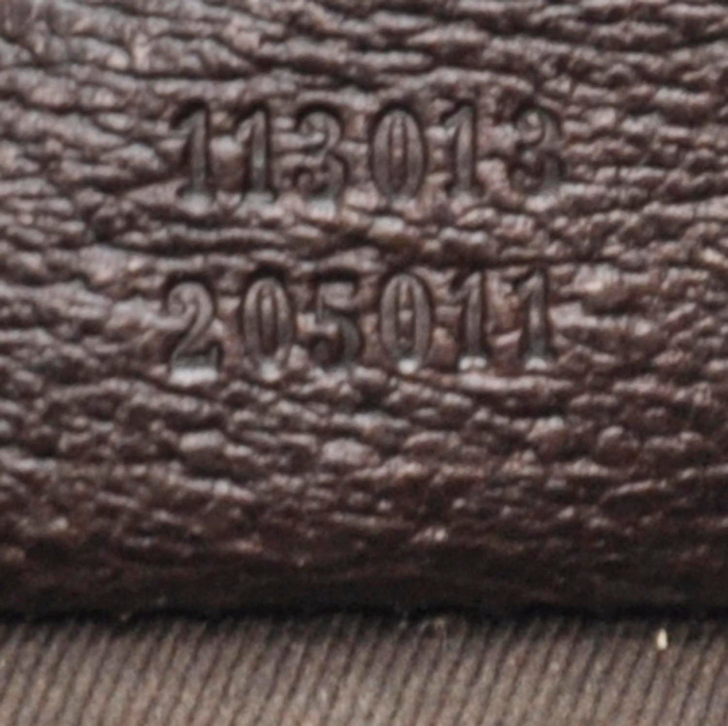 Monogram Flat Messenger Bag Ebony
