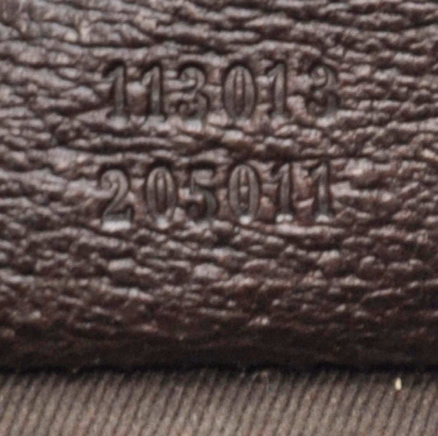 Gucci Monogram Flat Messenger Bag Ebony 8 of 10