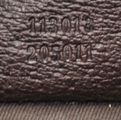 Gucci Monogram Flat Messenger Bag Ebony 8 of 10