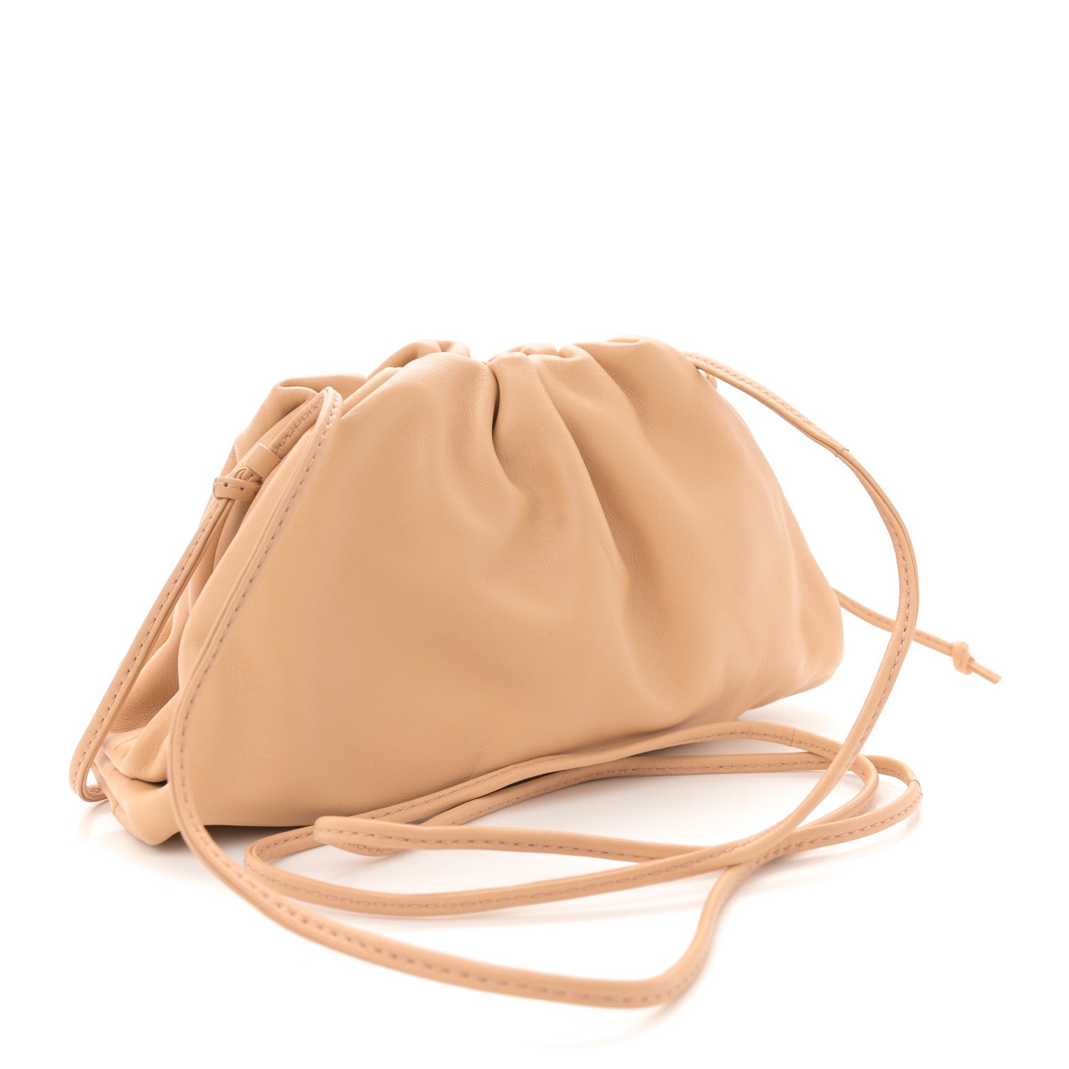 Bottega Veneta Butter Calfskin The Mini Pouch Cammello 3 of 10