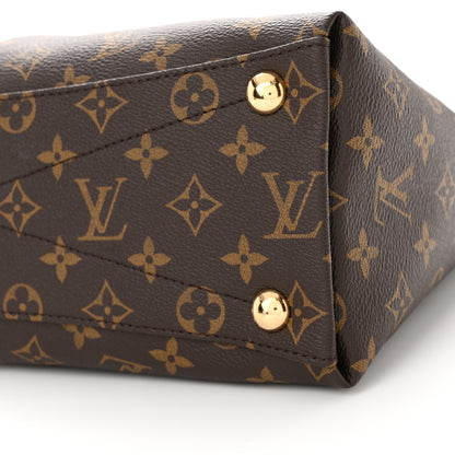 Louis Vuitton Monogram V Tote MM Black 9 of 9