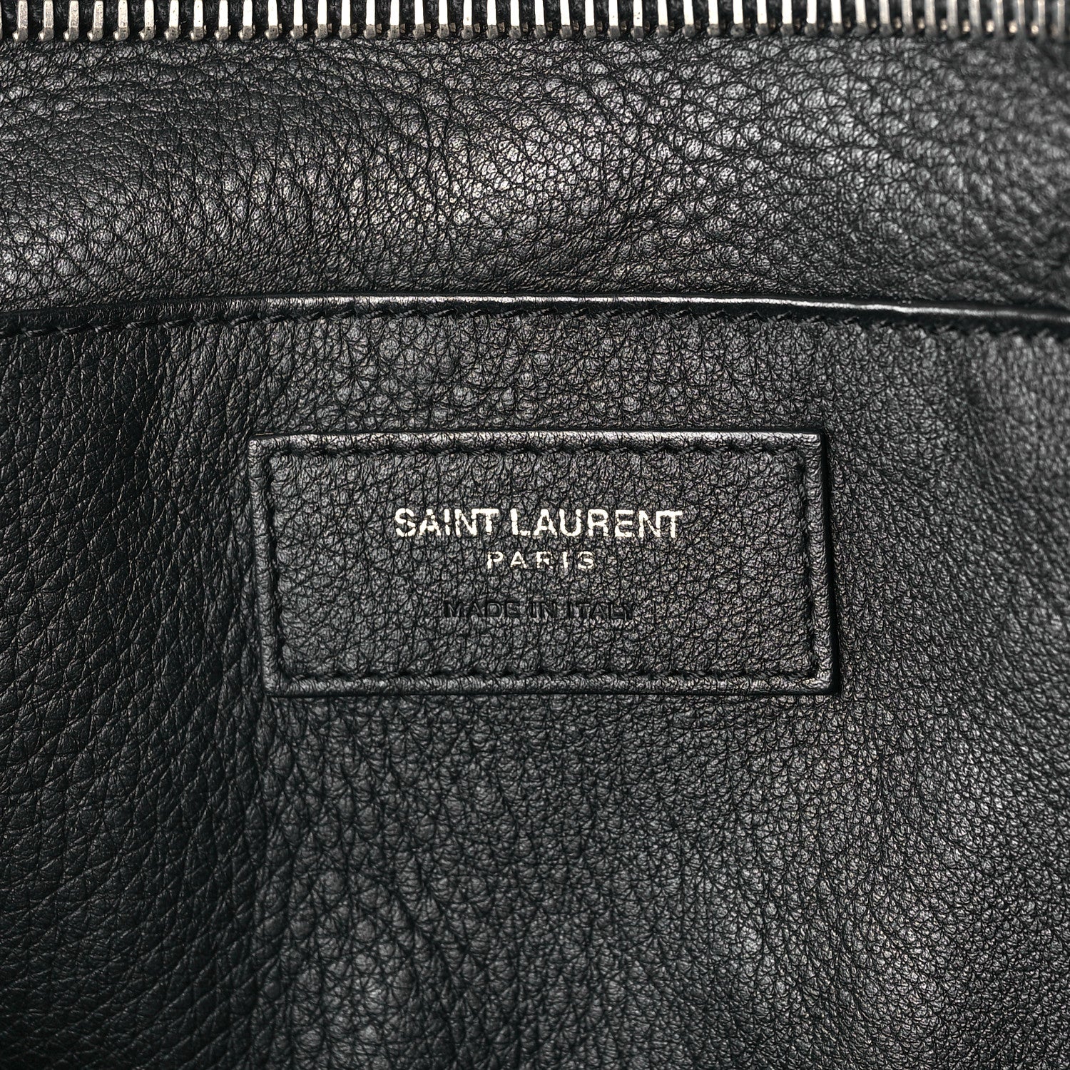 Saint Laurent Smooth Calfskin Small Monogram Cabas Black 6 of 9